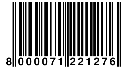 8 000071 221276