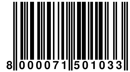 8 000071 501033