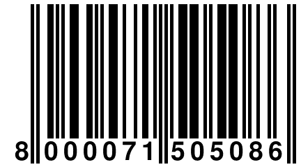 8 000071 505086