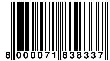 8 000071 838337