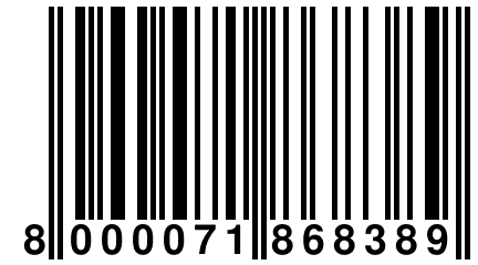 8 000071 868389