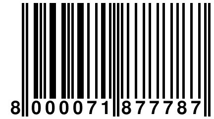 8 000071 877787