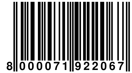 8 000071 922067