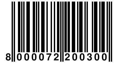 8 000072 200300