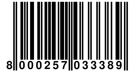 8 000257 033389
