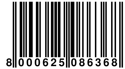 8 000625 086368