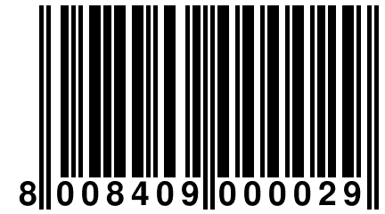 8 008409 000029