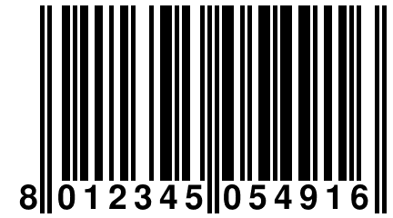 8 012345 054916