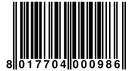 8 017704 000986