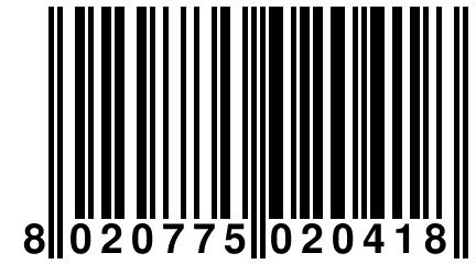 8 020775 020418