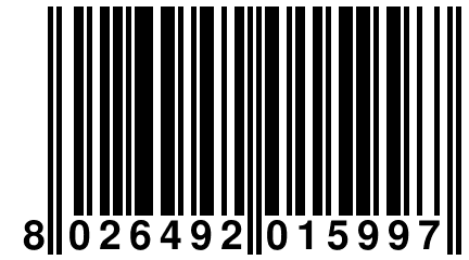 8 026492 015997