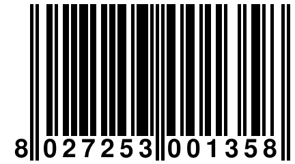 8 027253 001358