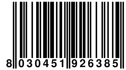 8 030451 926385