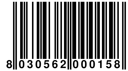 8 030562 000158