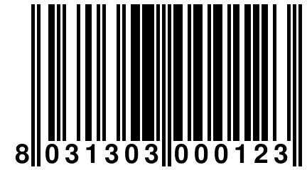 8 031303 000123