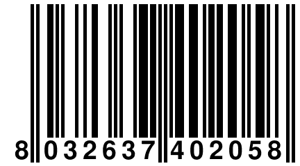 8 032637 402058