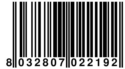 8 032807 022192