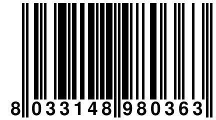 8 033148 980363