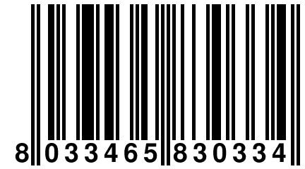 8 033465 830334