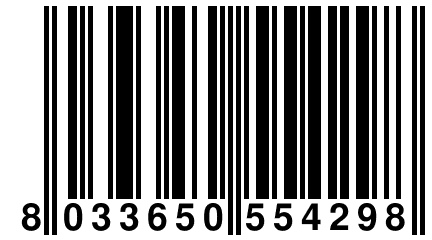 8 033650 554298