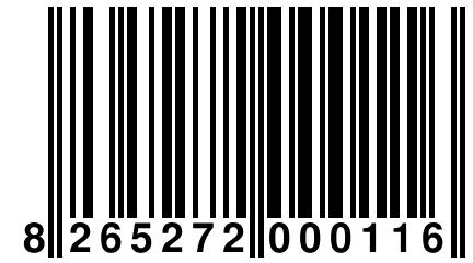 8 265272 000116