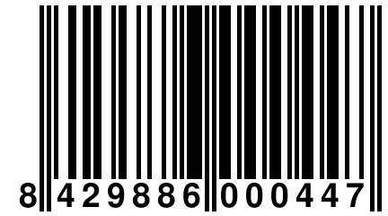 8 429886 000447