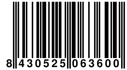 8 430525 063600