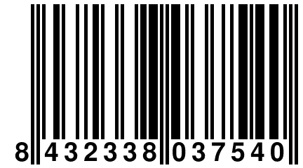 8 432338 037540