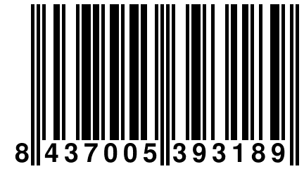 8 437005 393189