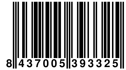 8 437005 393325