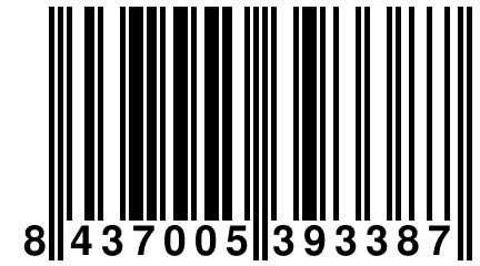 8 437005 393387