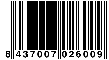 8 437007 026009
