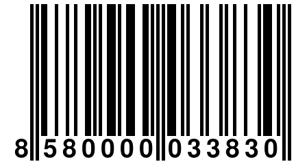 8 580000 033830