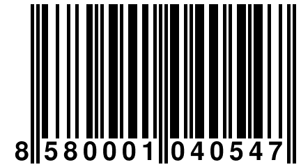 8 580001 040547