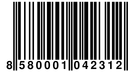 8 580001 042312