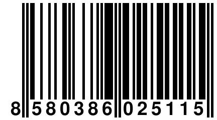 8 580386 025115