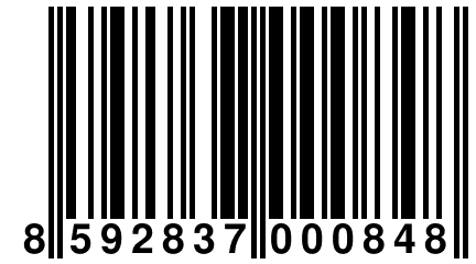 8 592837 000848