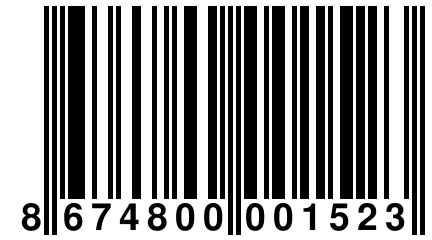 8 674800 001523