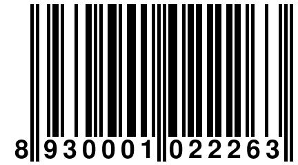8 930001 022263