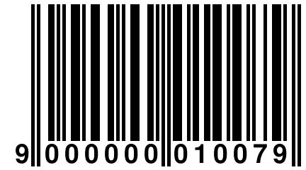 9 000000 010079