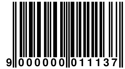 9 000000 011137