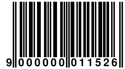 9 000000 011526