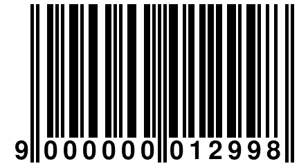 9 000000 012998