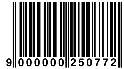 9 000000 250772