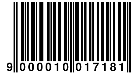 9 000010 017181