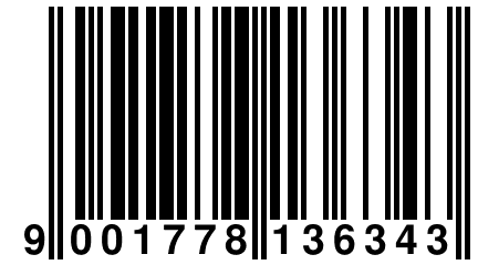 9 001778 136343