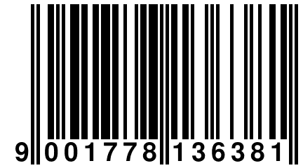 9 001778 136381