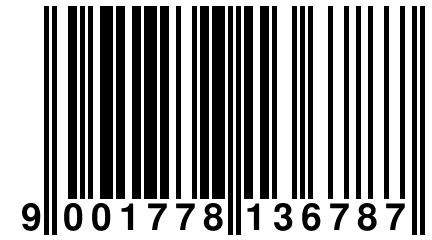 9 001778 136787