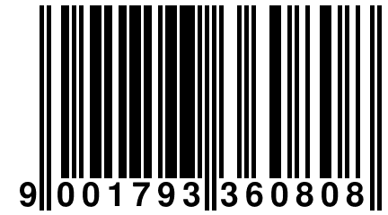 9 001793 360808