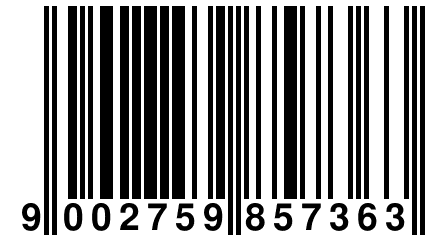 9 002759 857363